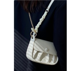 OOMhotsale   2023 niche design new women's bag wrinkled armpit bag cloud bag chain shoulder crossbody bag